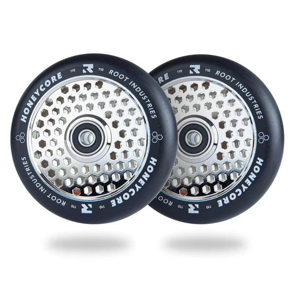 Root Industries HONEYCORE 110mm Wheels (Black/Mirror)