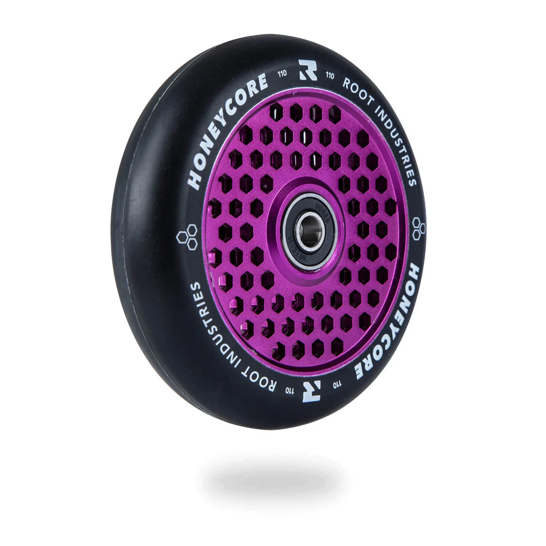 Root Industries HONEYCORE 110mm Wheels (Black/Purple)