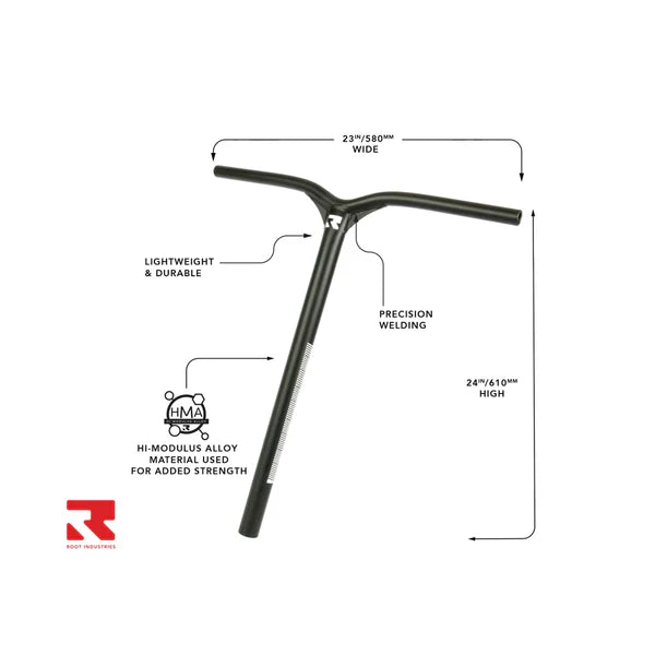Root Industries INVICTUS HMA 610mm Y-Bar (Black)