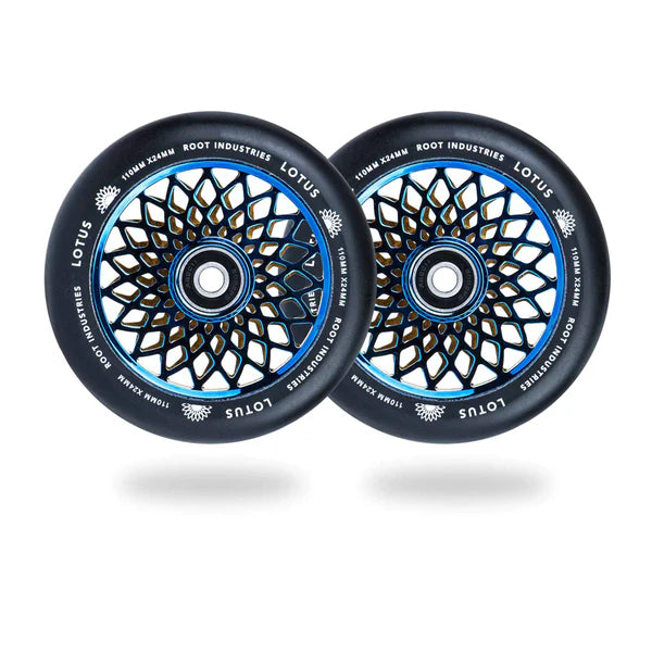 Root Industries LOTUS 110mm Wheels (Black/Blu-Ray)