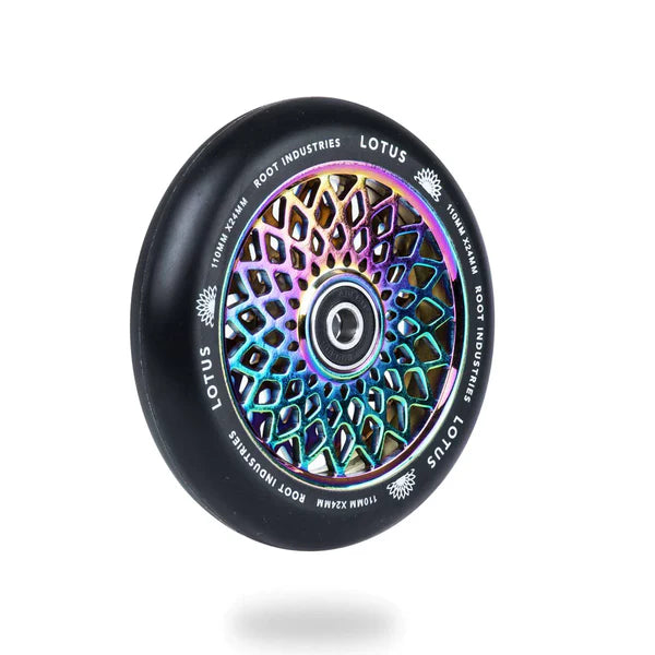 Root Industries LOTUS 110mm Wheels (Black/Rocket Fuel)