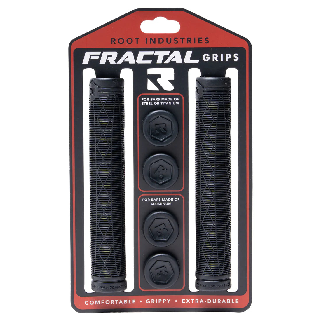 Root Industries FRACTAL Grips (Black)