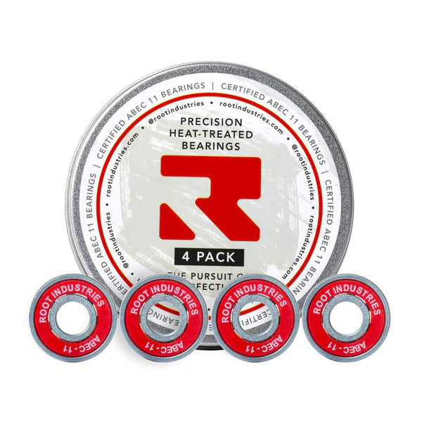 Root Industries Abec 11 Bearings - 4-Pack Tin