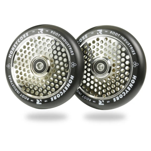 Root Industries HONEYCORE 120mm Wheels (Black/Mirror)