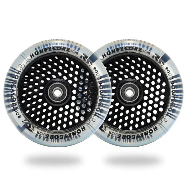 Root Industries HONEYCORE 120mm Wheels (Clear/Black)