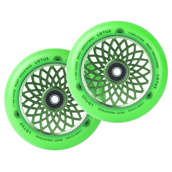 Root Industries LOTUS 110mm Wheels (Green)