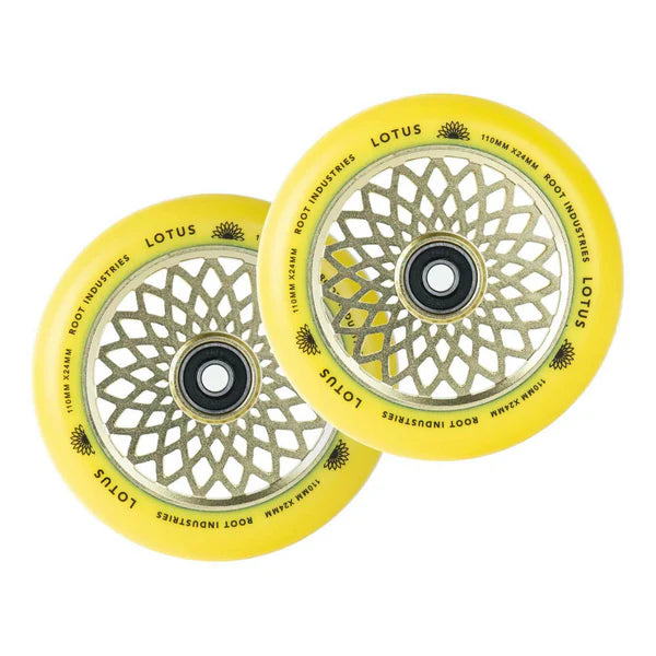 Root Industries LOTUS 110mm Wheels (Yellow)